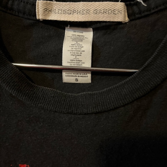 “If you’re going thru hell,keep going”Graphic Tee by PHILOSOPHER GARDEN🌵Small - Picture 3 of 5